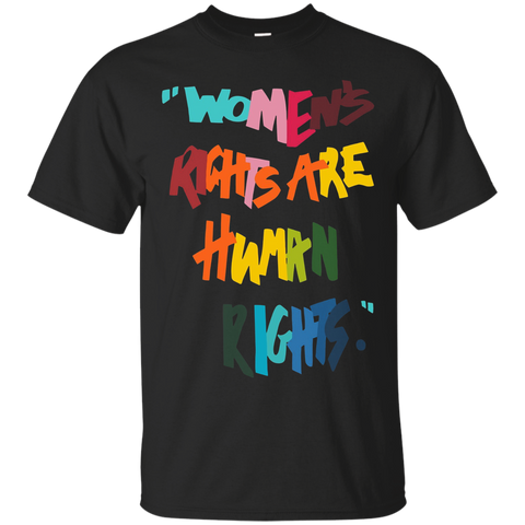 Women's Rights Are Human Rights - Anti-Trump shirt_Black