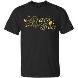 Grace Upon Grace Christian Bible Thanksgiving Fall Shirt_black