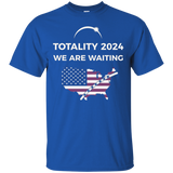 We Are Waiting Total Solar Eclipse 2024 T-Shirt_Black