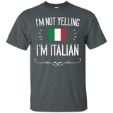 I'm Not Yelling I'm Italian Shirt, Funny Italy