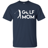 Womens Golf Mom T Shirts Funny Gifts For Golf Lover Women_Black