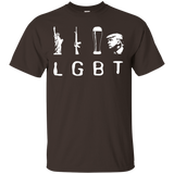 Liberty Guns Beer Trump T-shirt Funny Lgbt Shirt