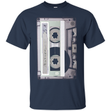 Old School Hip Hop Dj Mix Tape Mixtape Cassette T-Shirt_Black