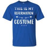 Funny This Is My Reformation Costume Halloween T-shirt_black=