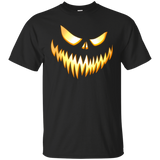 Scary Pumpkin Halloween Shirt_black=