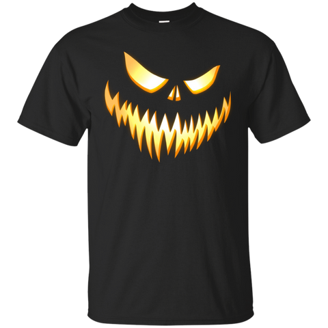 Scary Pumpkin Halloween Shirt_black=