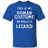 Lizard Halloween Costume Shirt Easy Funny For Men Women Kids