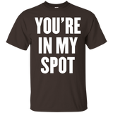 you're in my spot t shirt_Black