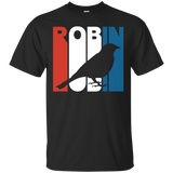 Retro RWnB Robin Silhouette T-Shirt_Black