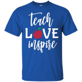 Teach Love Inspire Apple Funny Teacher Day Gift_black=