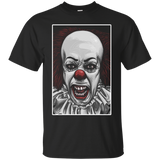 Red Balloon Nose King Of Clown Horror Halloween T-shirt_Black