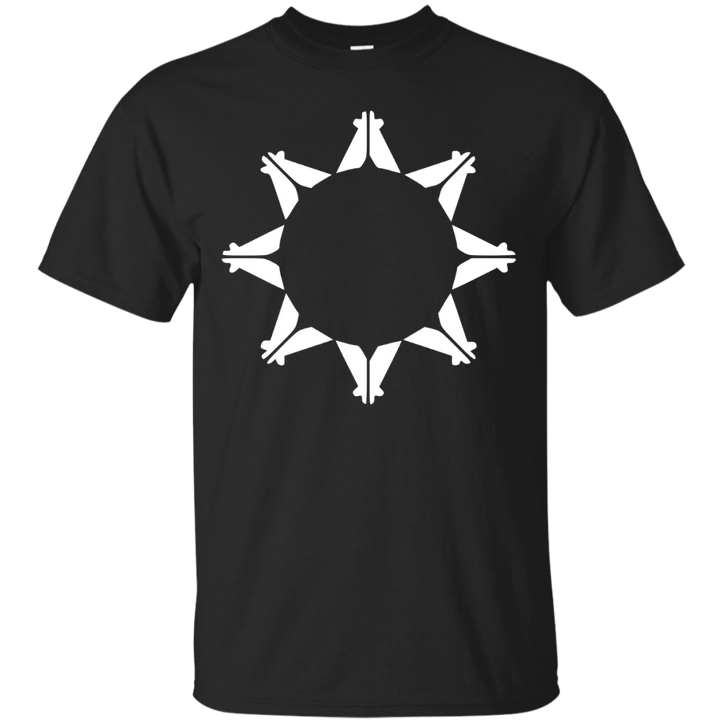 Oglala Lakota Sioux Flag T-Shirt_Black