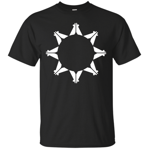 Oglala Lakota Sioux Flag T-Shirt_Black