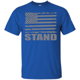 I Stand For The Flag Anthem Patriotic Flag T-shirt_black