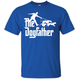 The Dogfather Tshirt Dog Lover Gifts Dad Men Father's Day_Black