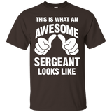 Funny Sergeant T-shirt_black=