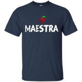 Maestra T-shirt Spanish Teacher Hispanic Latino Quotes_black=