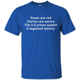 Roses Are Red Doritos Are Savory The U.S Prison T Shirt_Black