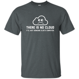 There Is No Cloud IT Nerd Geek T-Shirt_Black