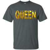 QUEEN WIFE WOMAN T-SHIRT WITH EGYPTIAN ANKH_Black