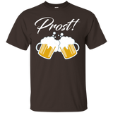 Oktoberfest Prost T-Shirt - Cheers in German - Drinking Gift_Black