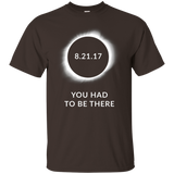 You Had to Be There Total Solar Eclipse 8.21.17 T Shirt_Black