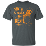 What a cheeky little devil tshirt_Black