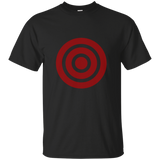 Red Target Bulls Eye T-Shirt_Black
