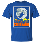 Retro COLORADO Halloween Witch Eclipse Shirt Black Cat Broom_Black