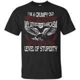 I'm A Grumpy Old Army Veteran Funny Us Army Veteran T-shirt