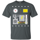 Robot Costume Halloween T-Shirt For Robot Fans, Men, Kids_Black