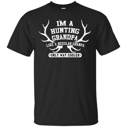 Cool Im A Hunting Grandpa T-shirt Hunting Lover Gifts_black=