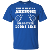 This is What an Awesome big brother Looks Like t shirt_Black