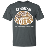 Synonym Rolls Just Like Grammar Used To Make Shirt_Black