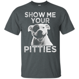 Show Me Your Pitties Funny Pitbull Shirt_Black