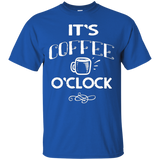 Coffee T-shirt Coffee O'clock_black=