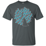 Suicide Prevention Awareness T Shirt Ribbon Tree_Black