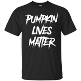 Pumpkin Lives Matter Happy Halloween Tshirt_Black
