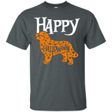 Happy Halloween T-shirt - Bernese Mountain Dog Halloween Tee_black=