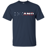 I Stand For The National Anthem Patriotic T-shirt_black