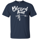 Blessed Aunt T-shirt_black=