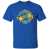 The Best Teacher Ever Blue Golden Award T-Shirt_Black