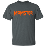 Womens Momster Halloween Funny Tshirt_Black