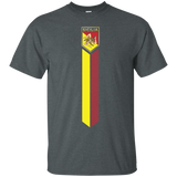 Sicilian Pride - Sicilian Flag Jersey Style T-shirts_black=