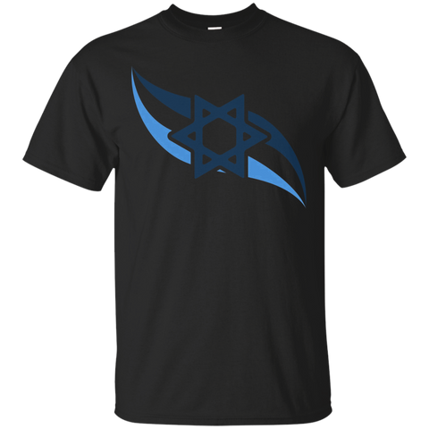 Cool Israel Flag T-shirt_black