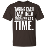 One Dislocation at a Time- Funny EDS Shirt_Black
