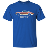 Olds 442 Classic Car Show T-Shirt Vintage Oldsmobile_Black