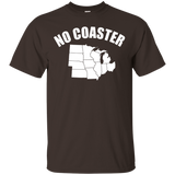 No Coaster Midwest Midwestern Flyover States T-Shirt_Black