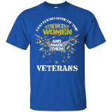 God Found Some Of The Strongest Women Veterans Army T-shirt_black