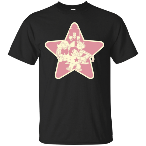 Cn Steven Universe Garnet Amethyst Pearl Group Shot T-shirt_black